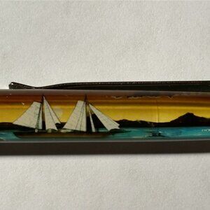 Acadia National Park Bar Harbor Maine Floaty Pen Sailboat Moves Sunset Souvenir